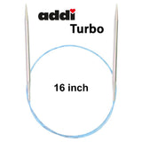 addi Turbo 16" Circular Knitting Needles
