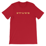 S*T*A*S*H T-Shirt for Knitters, Crocheters, Spinners, Weavers, Quilters and Crafters